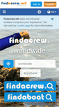 Mobile Screenshot of findacrew.net